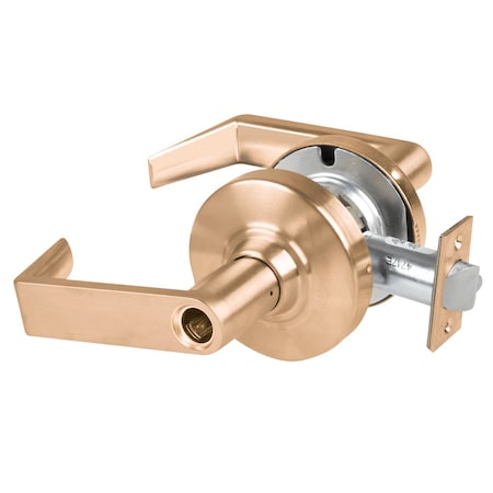 Grade 2 Classroom Cylindrical Lock With Field Selectable Vandlgard, Rhodes Lever, Conventional Less